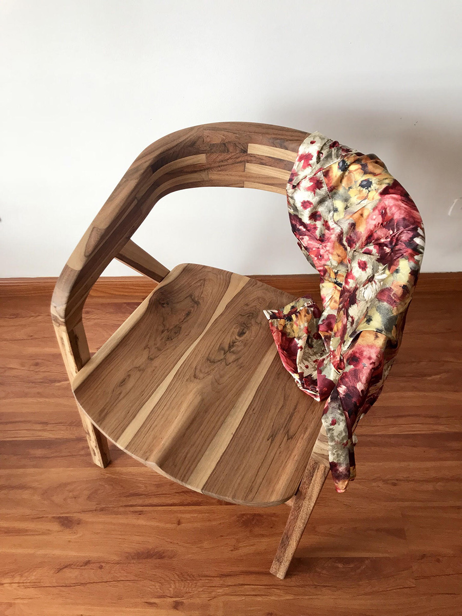 Silla en madera