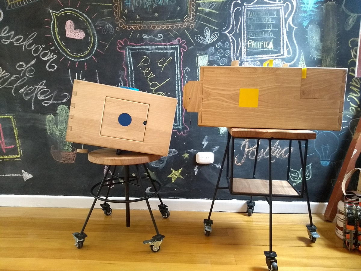 Caja en madera
